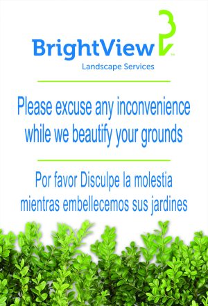 BrightView A Frame Excuse Any Inconvenience (Large)