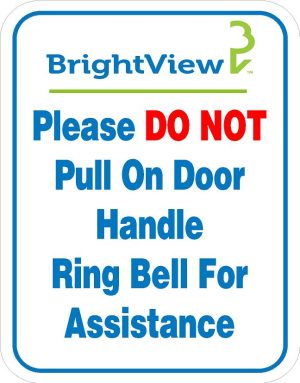BrightView Ring Bell for Assistance